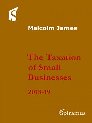 cover image of The Taxation of Small Businesses